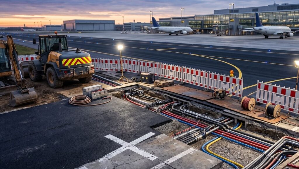 Obras en aeropuerto